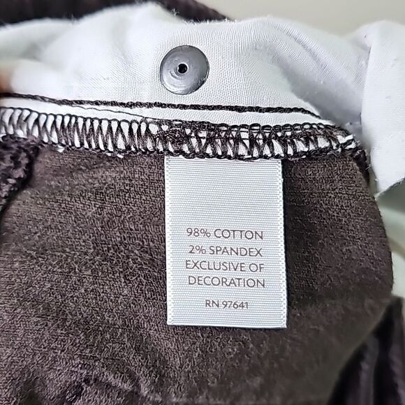 J.jill Jeans Pants Boot Cut Corduroy Brown Size 12   5 pocket jeans - Picture 6 of 7